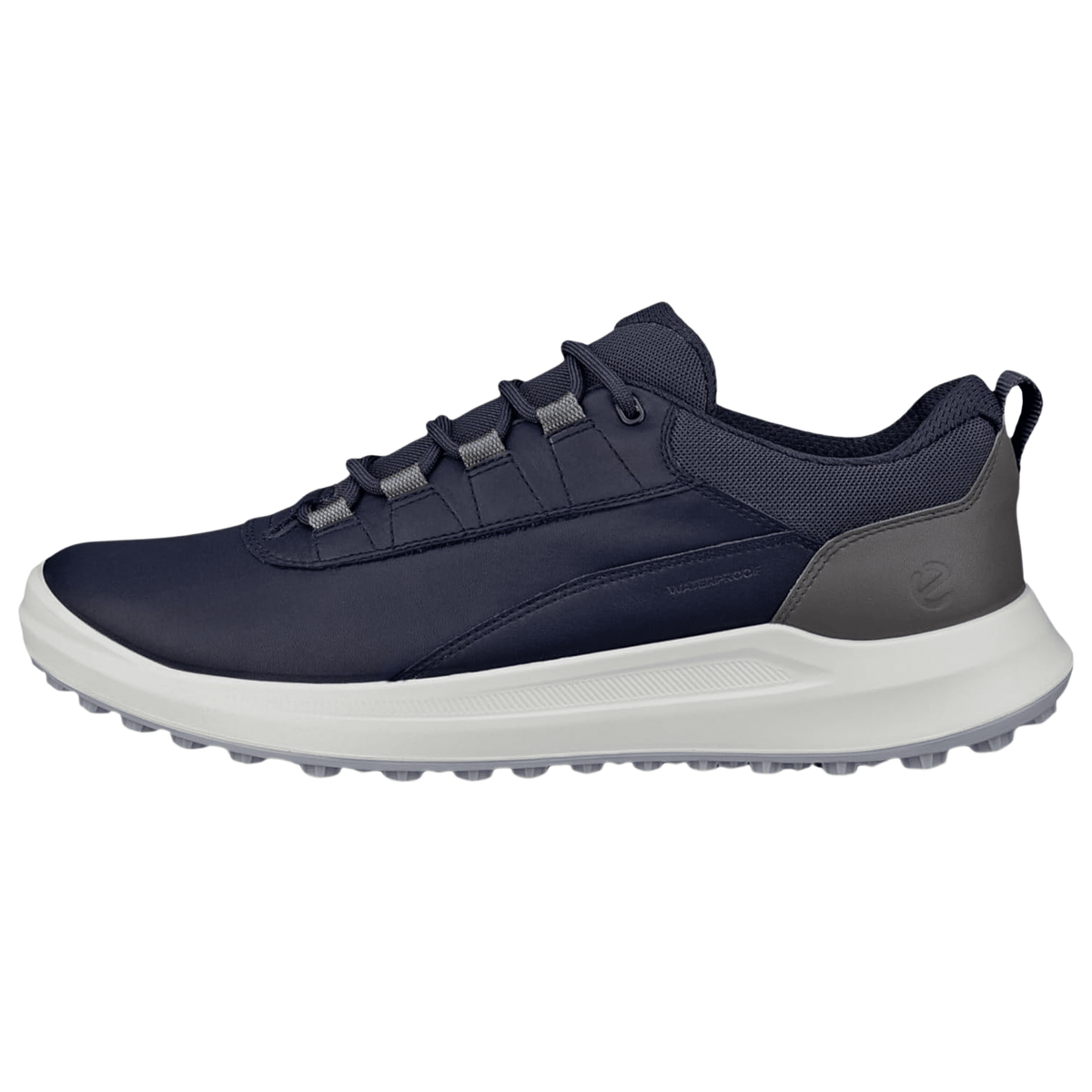 ECCO Golf Core Spikeless Golf Shoe Navy Steel Medium