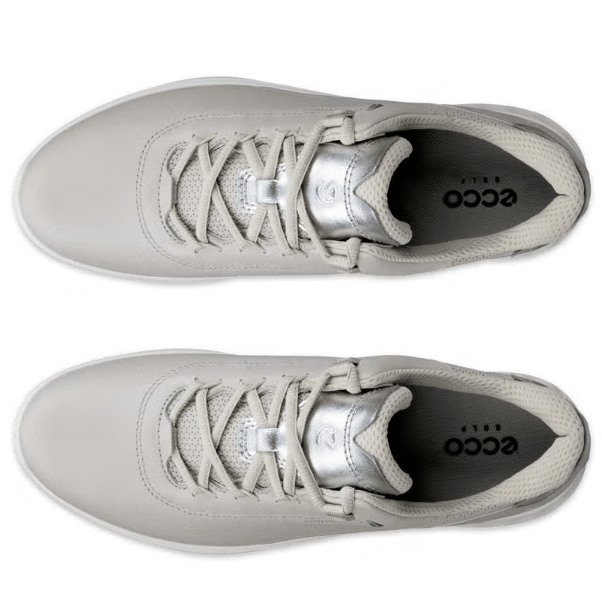 ECCO Womens S-Casual Spikeless Lace Golf Shoes - Golf Vault