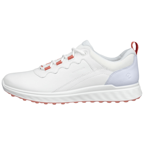 ECCO Womens S-Casual Spikeless Sport Golf Shoes White Air Medium