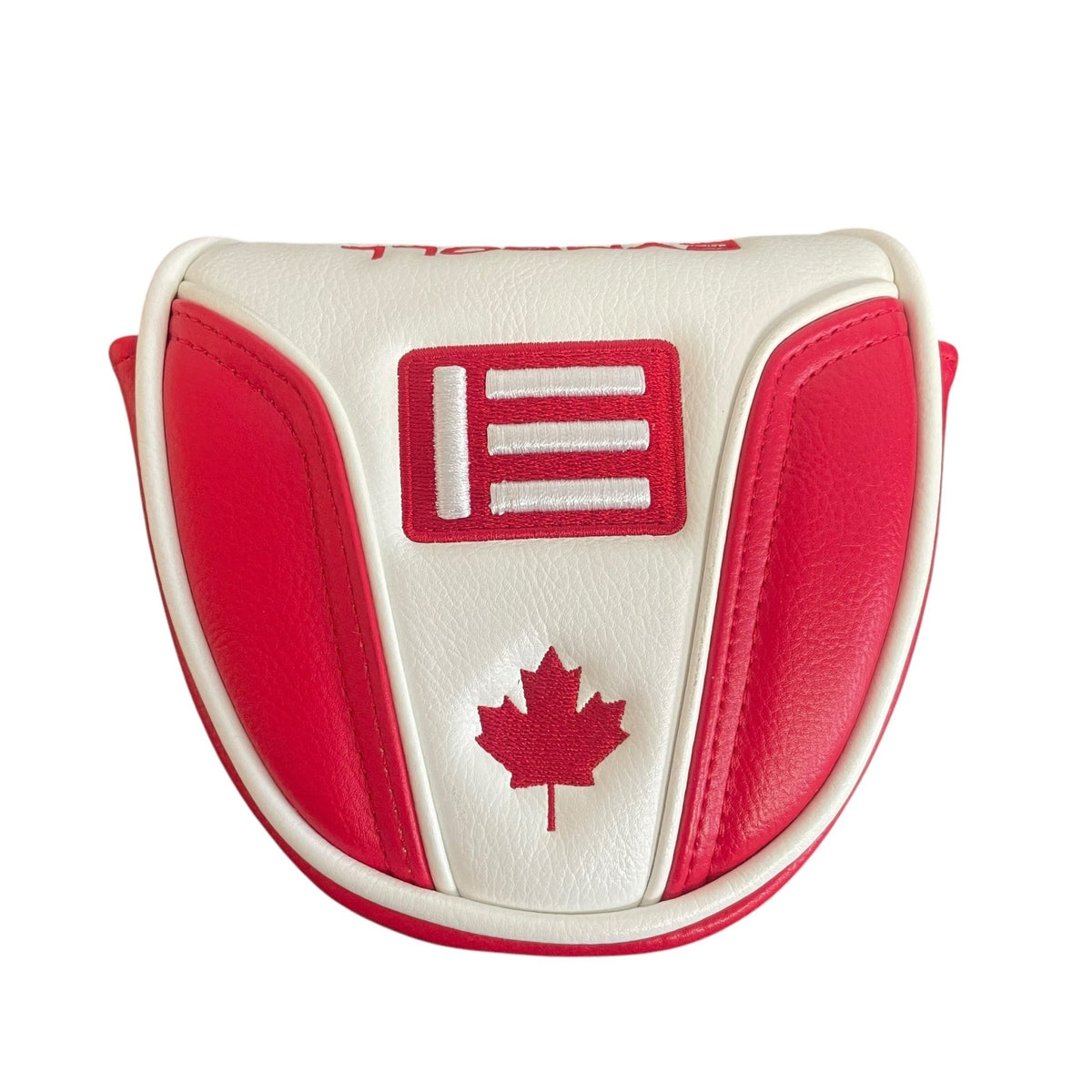 EVNROLL Eh? Mallet Headcover Red White