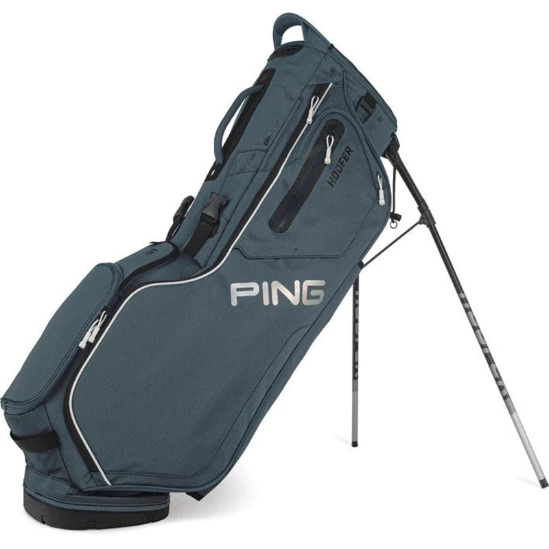 PING Hoofer Carry Bag Slate White Silver