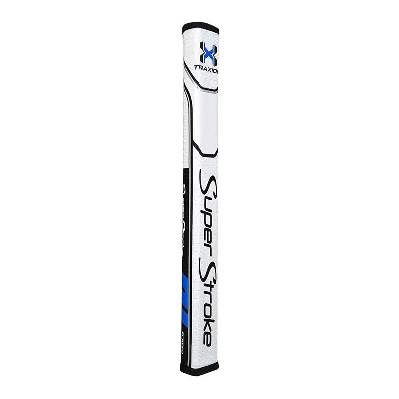 SuperStroke Traxion Flatso 1.0 Putter Grip Black Blue