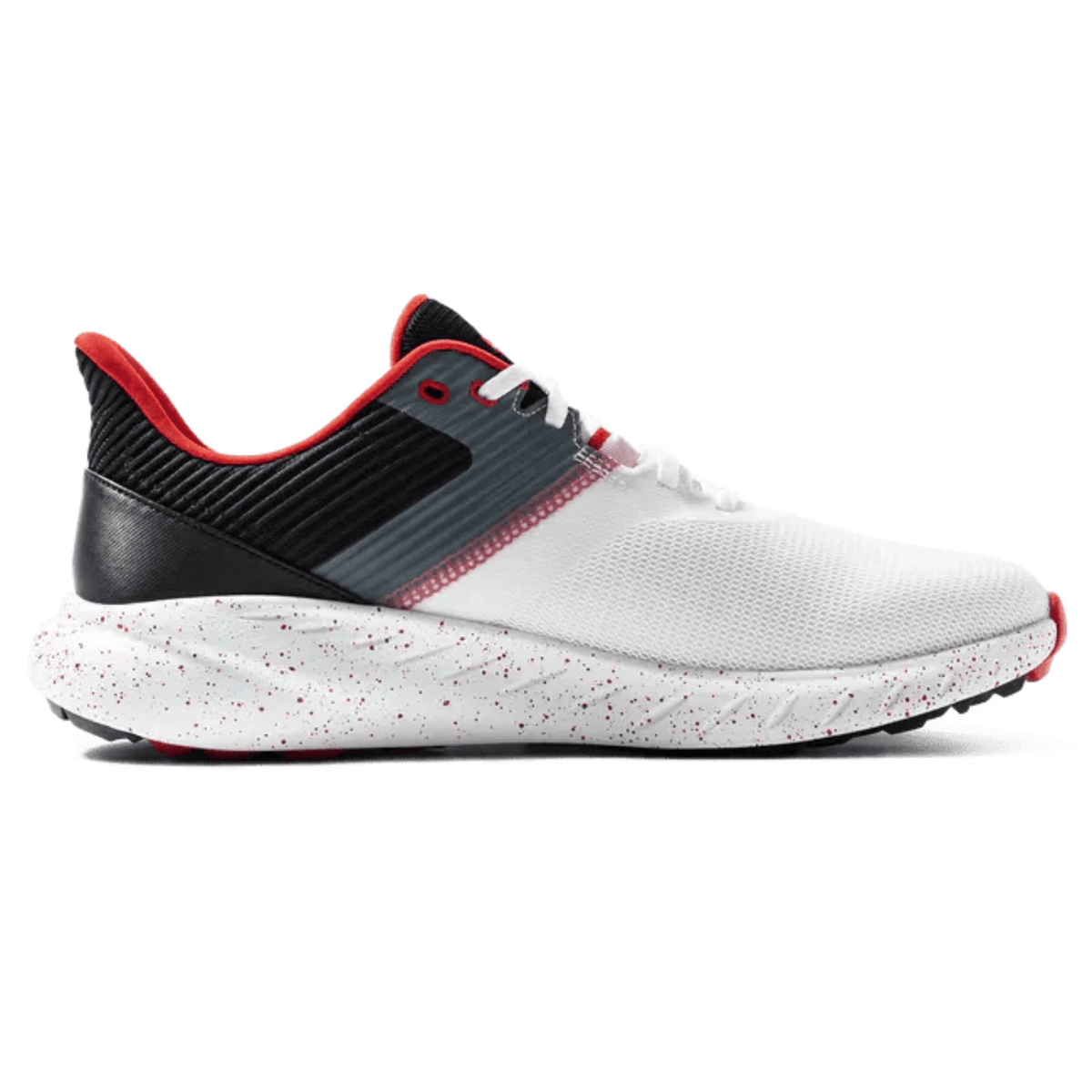 FootJoy Flex Spikeless Golf Shoe - Canada Edition White Black Red Medium