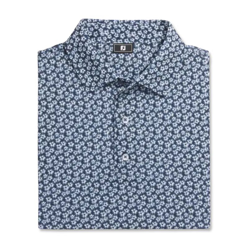 FootJoy Floral Sketch Lisle Polo - Previous Season Style