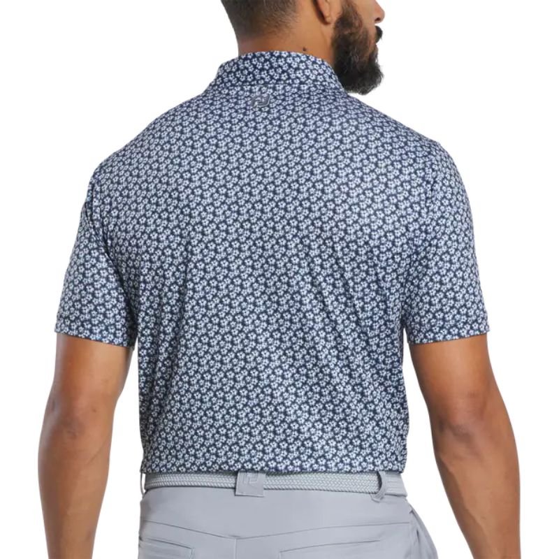 FootJoy Floral Sketch Lisle Polo - Previous Season Style
