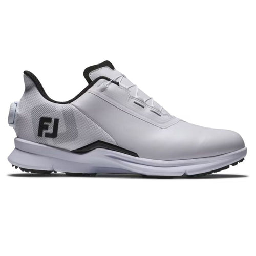 FootJoy Fuel BOA Spikeless Golf Shoe White Medium