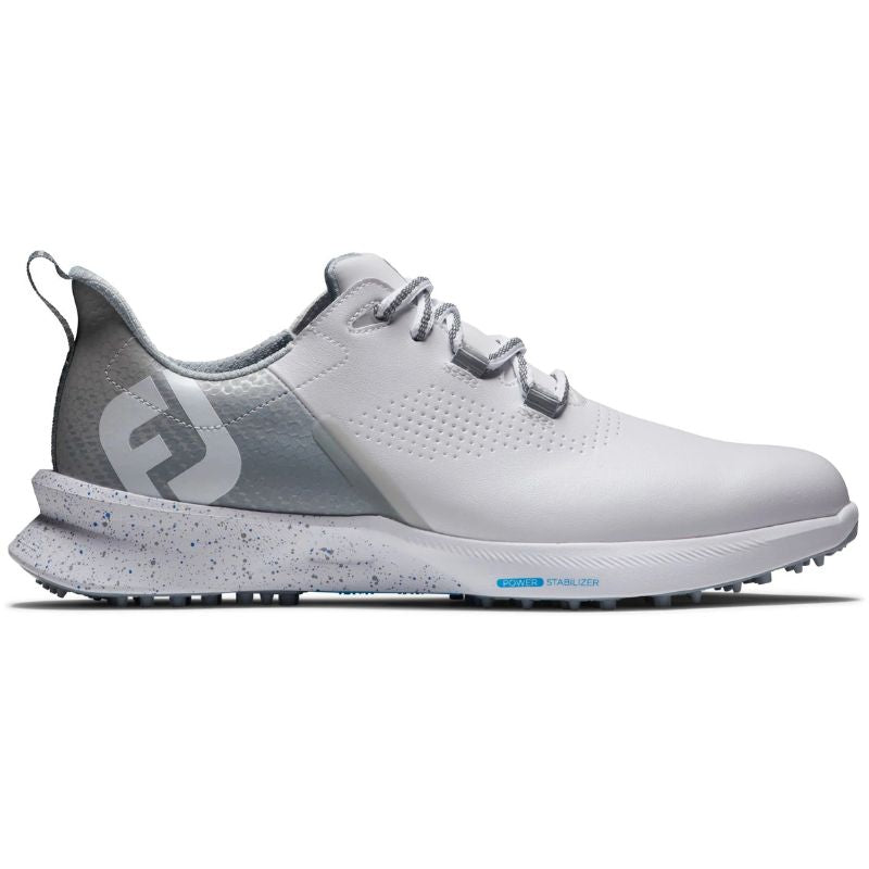 FootJoy Fuel Spikeless Golf Shoe - Previous Season White Grey