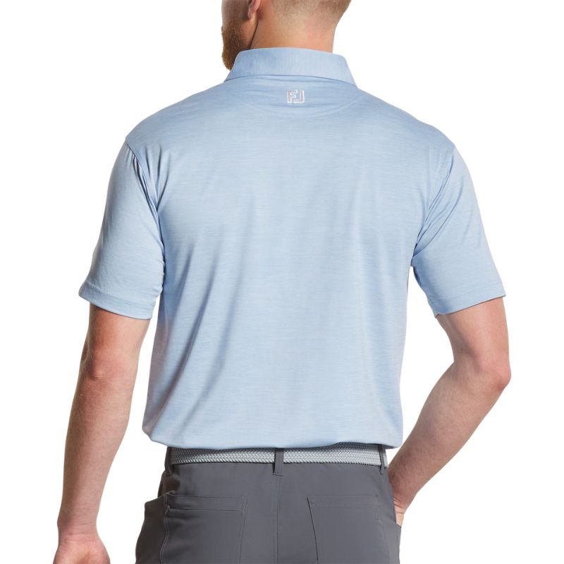 FootJoy Heather Lisle Flower Trim Polo - Previous Season Style