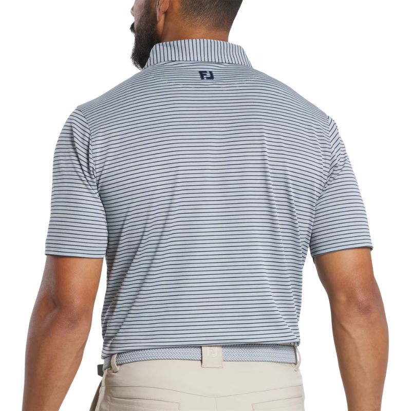 FootJoy Hickory Stripe Pique Polo - Previous Season Style