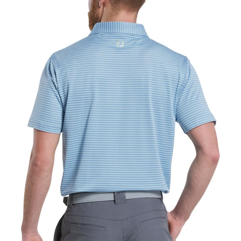 FootJoy Hickory Stripe Pique Polo - Previous Season Style