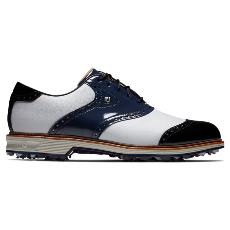 FootJoy Premiere Golf Shoe - Wilcox - Previous Season White Navy Medium