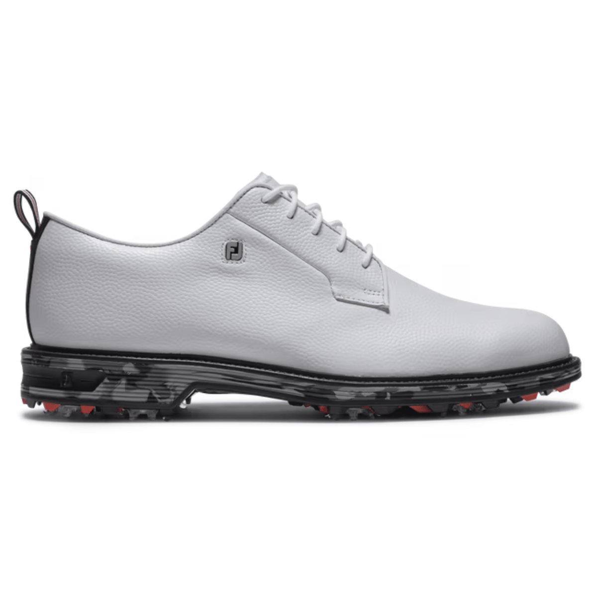 FootJoy Premiere Series Golf Shoe - Field White / Charcoal Camo Medium 7