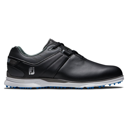 FootJoy Men's Pro SL Spikeless Golf Shoe - Previous Season Black Charcoal Light Blue