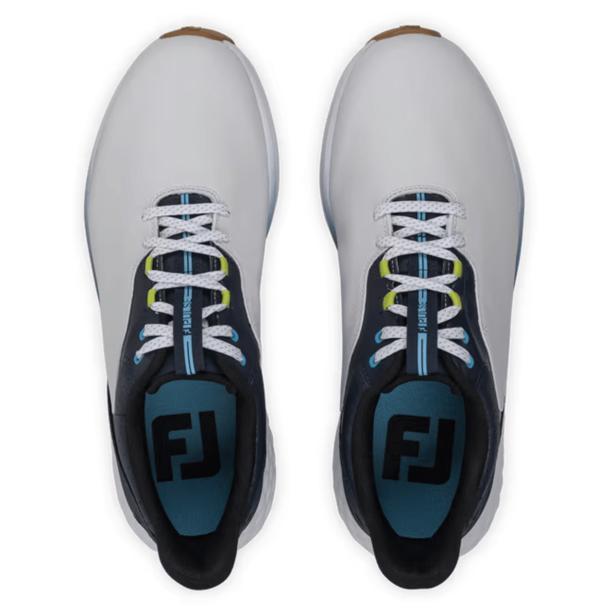 FootJoy Pulse Spikeless Golf Shoe White / Gum / Navy Medium 8