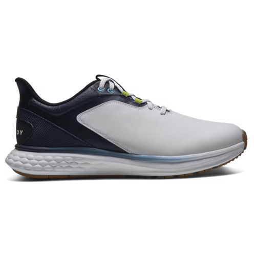 FootJoy Pulse Spikeless Golf Shoe White / Gum / Navy Medium 8