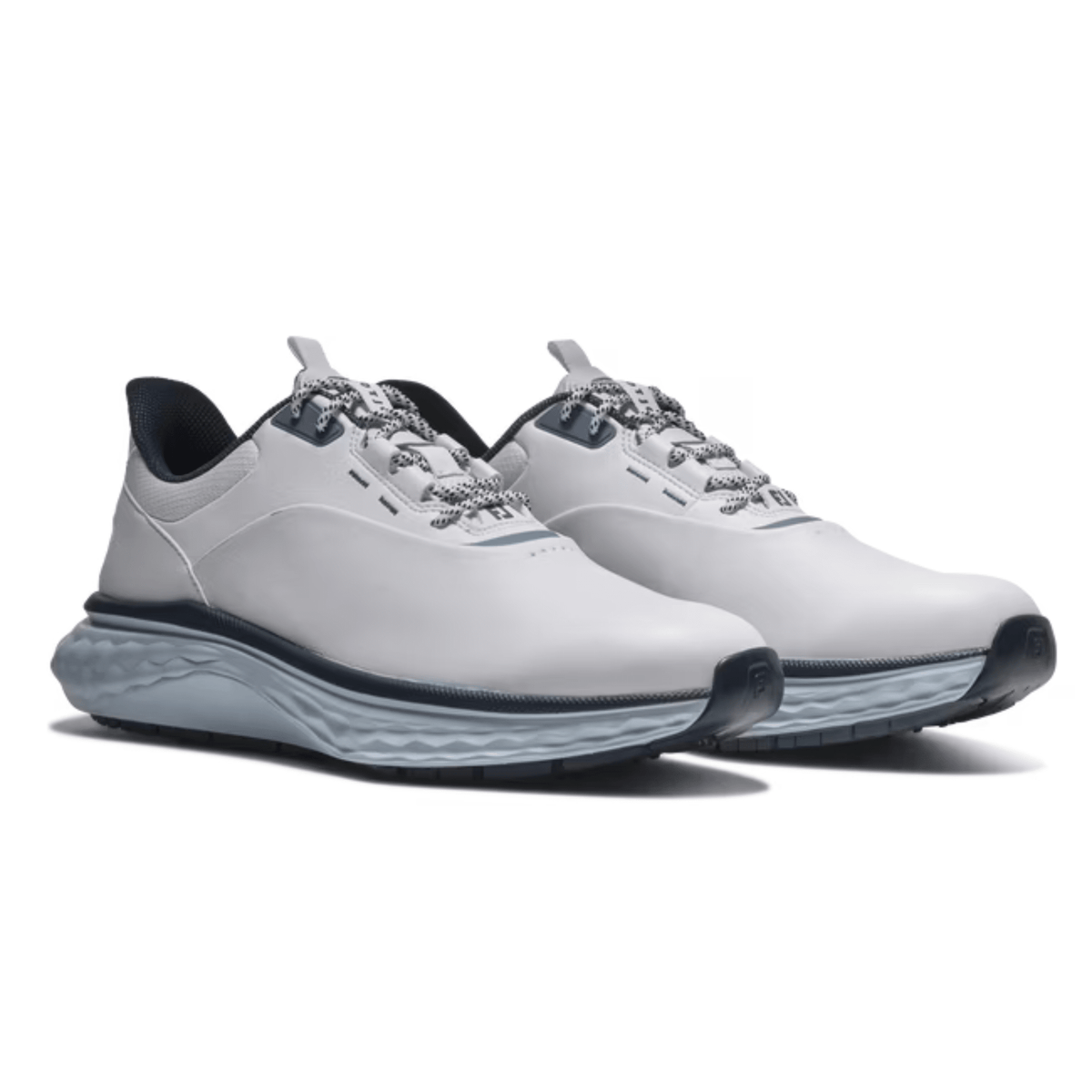 FootJoy Quantum Spikeless Golf Shoe White / Light Blue Medium 7
