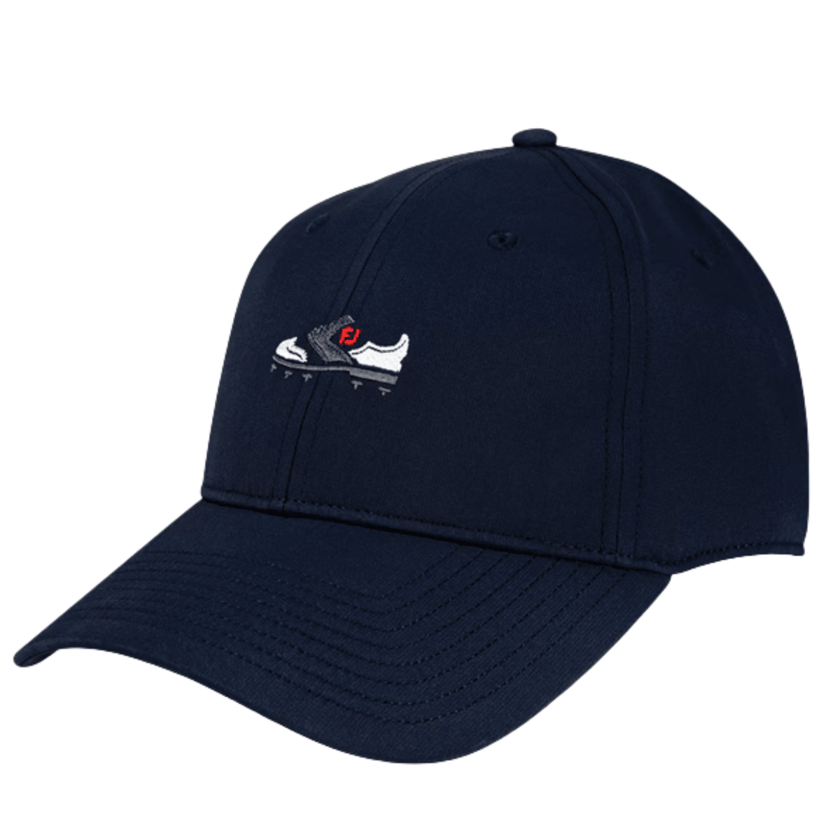 FootJoy Shoe Logo Performance Hat Navy OSFA