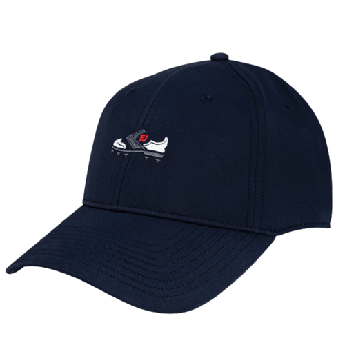 FootJoy Shoe Logo Performance Hat Navy OSFA