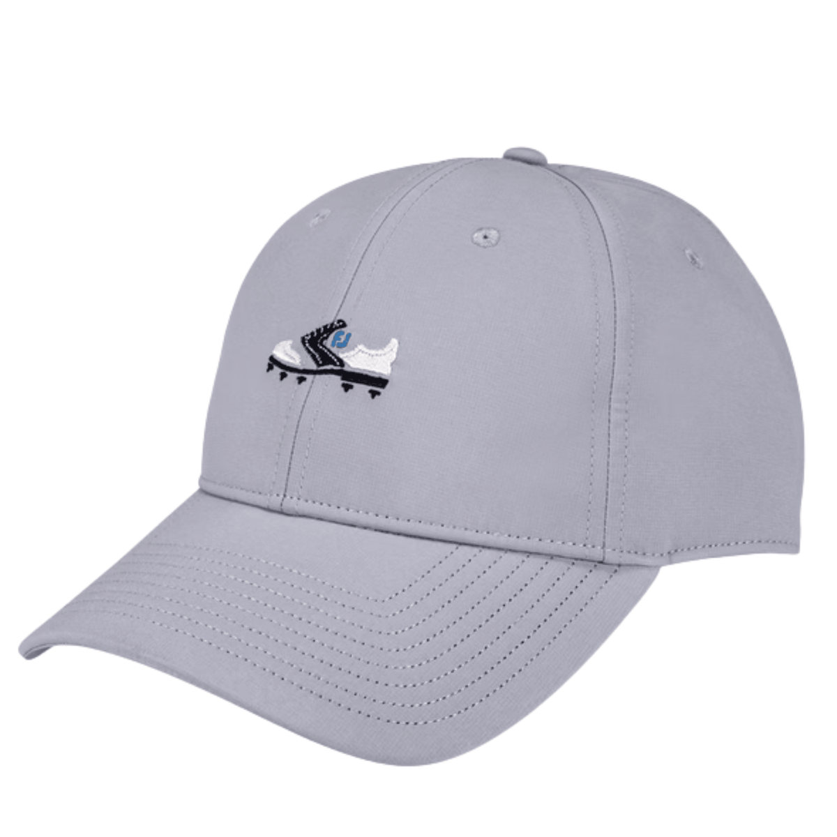 FootJoy Shoe Logo Performance Hat Grey OSFA