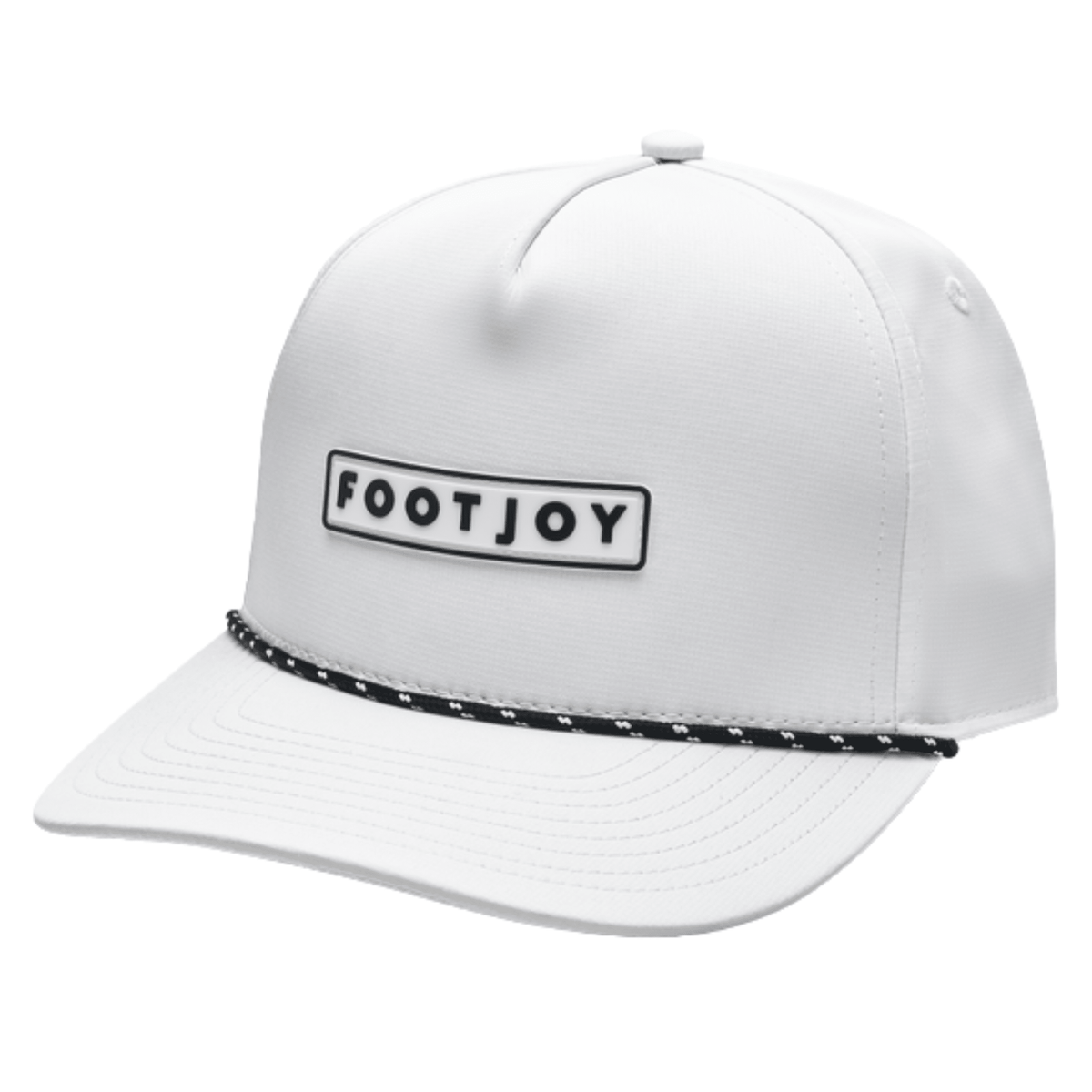 FootJoy Signature Rope Hat White OSFA