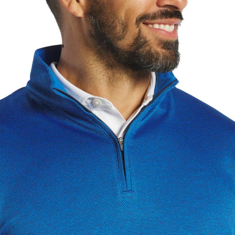 FootJoy Space Dye Dot Mid-Layer Prior Gen. 1/4 Zip