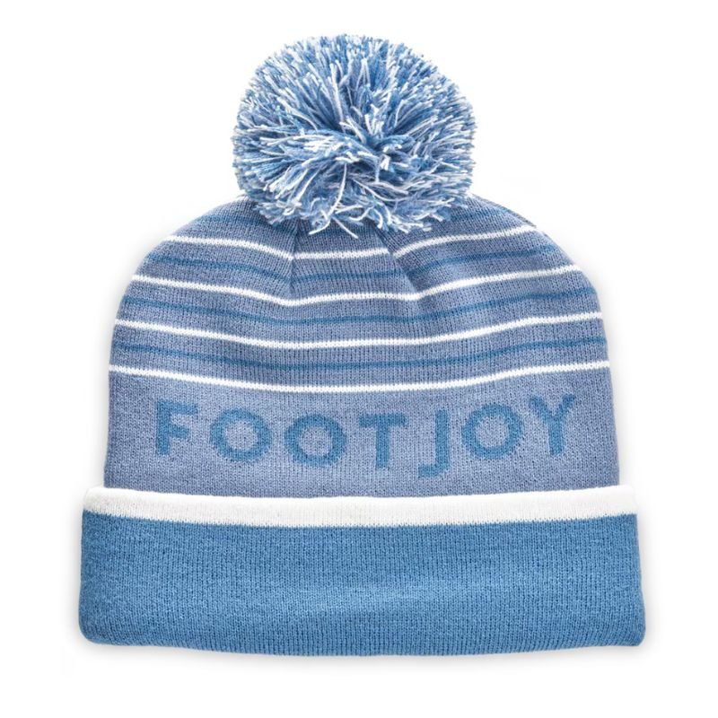 FootJoy Striped Pom Pom Light Blue OSFA