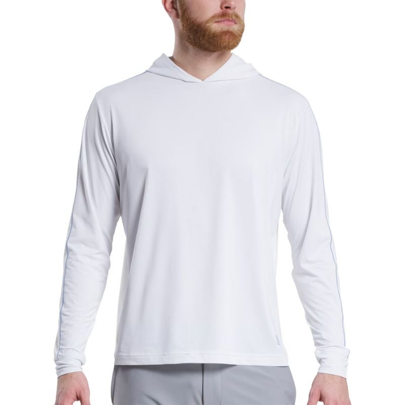 FootJoy TempoSeries Blocked Sun Hoodie - Previous Season Style White