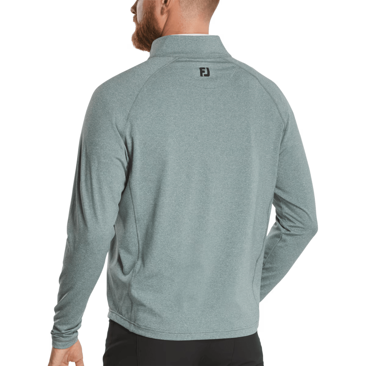 FootJoy ThermoSeries Heather Brushed Back Mid-Layer 1/4 Zip