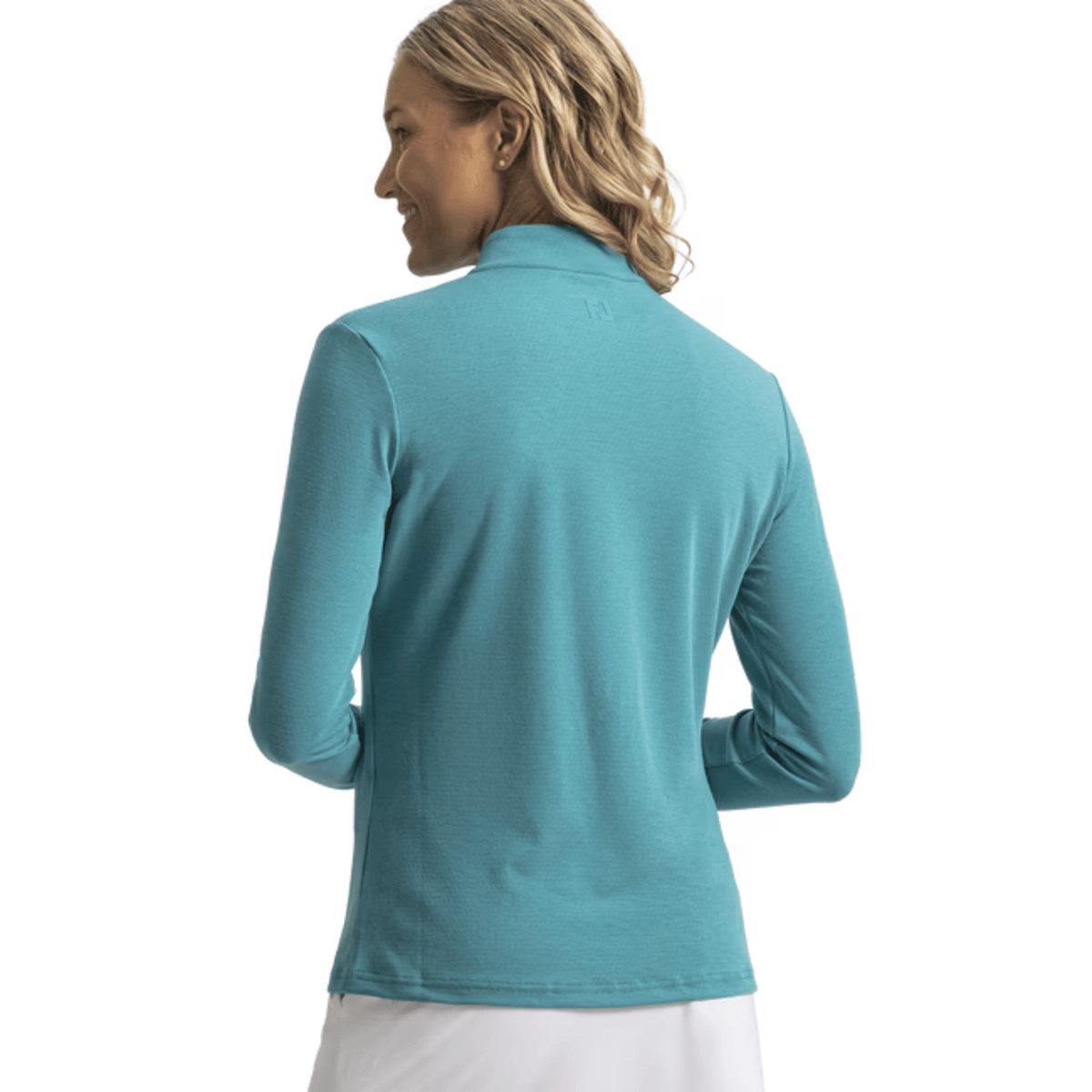 FootJoy Women's 1/4 Zip Blade Collar Mid-Layer Sweater