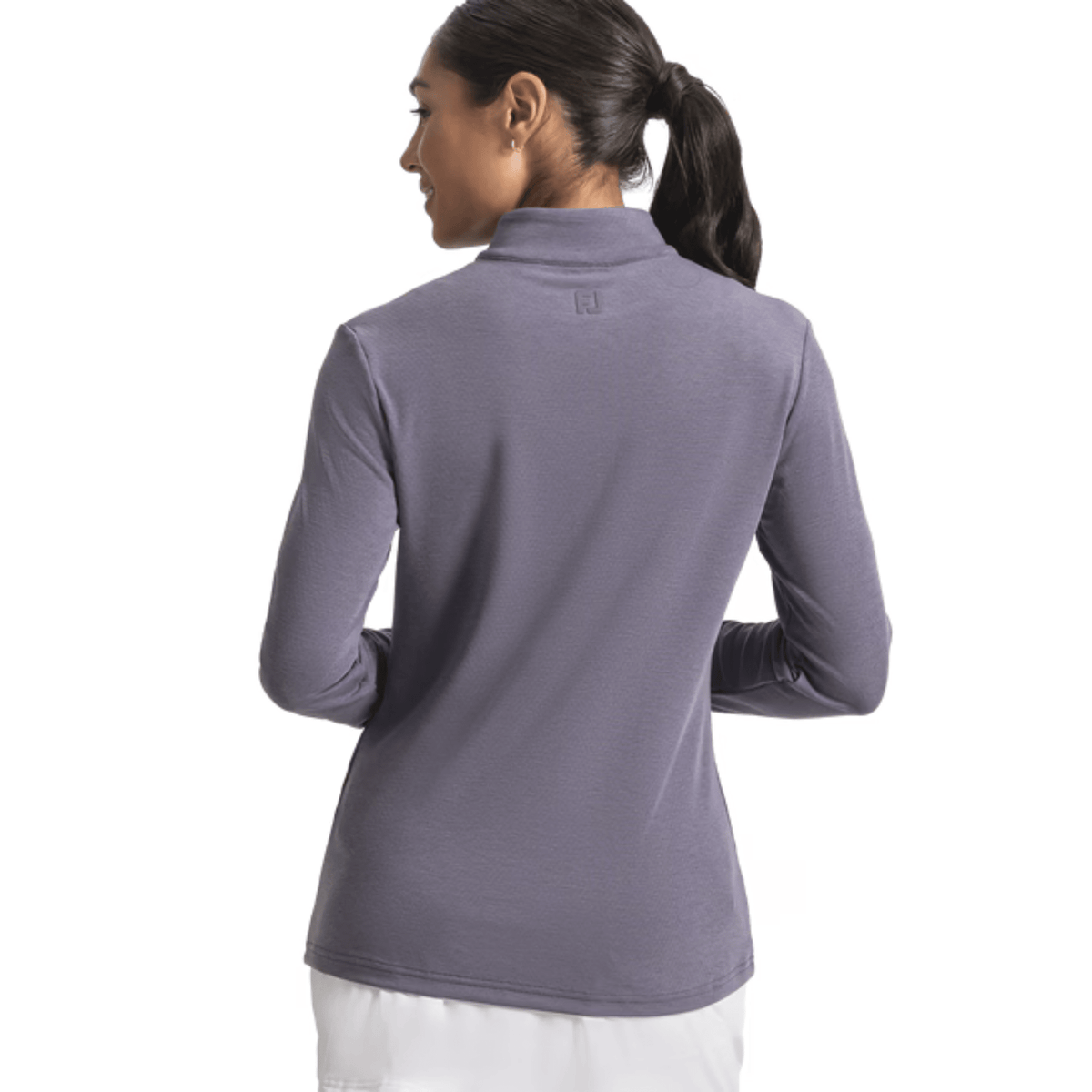 FootJoy Women's 1/4 Zip Blade Collar Mid-Layer Sweater