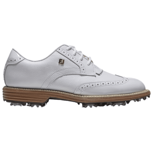 FootJoy Women's Premiere Golf Shoe - Madison White Chestnut Medium