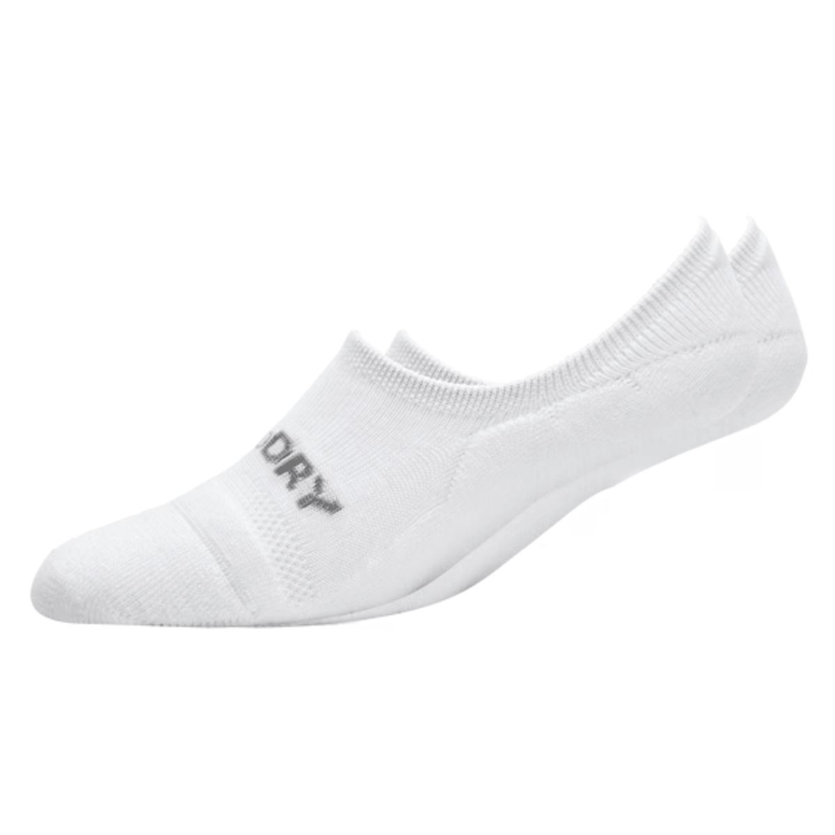 Footjoy Women's ProDRY Ultra Low Golf Socks White Standard 6-9