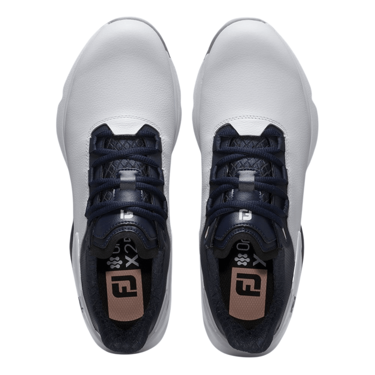 FootJoy Women's Pro/SLX Spikeless Golf Shoe White/Navy/Pink Medium 6
