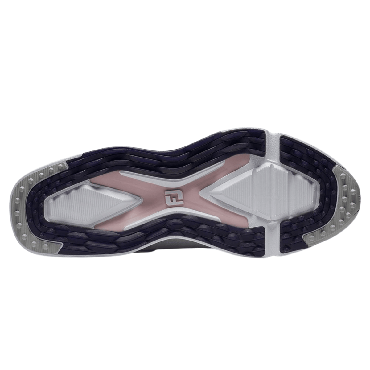 FootJoy Women's Pro/SLX Spikeless Golf Shoe White/Navy/Pink Medium 6