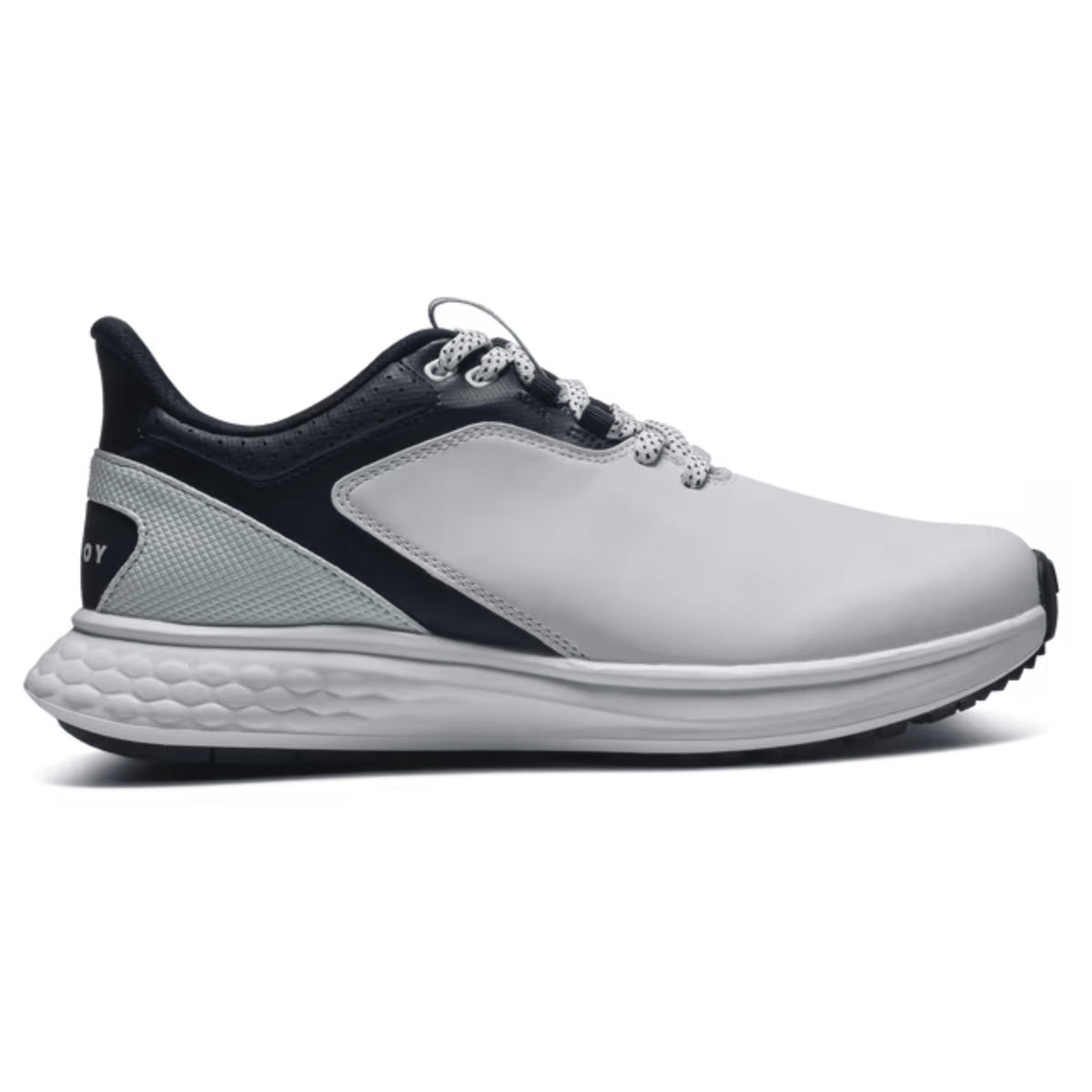 FootJoy Women's Pulse Spikeless Golf Shoe White / Navy / Blue Medium 6