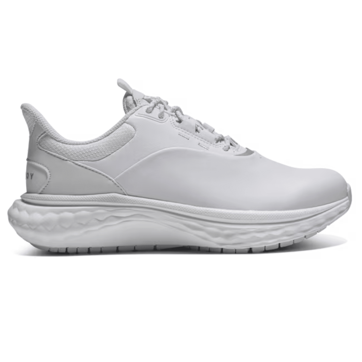FootJoy Women's Quantum Leather Spikeless Golf Shoes White Medium 5.5