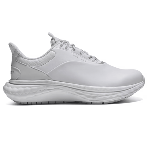 FootJoy Women's Quantum Leather Spikeless Golf Shoes White Medium 5.5