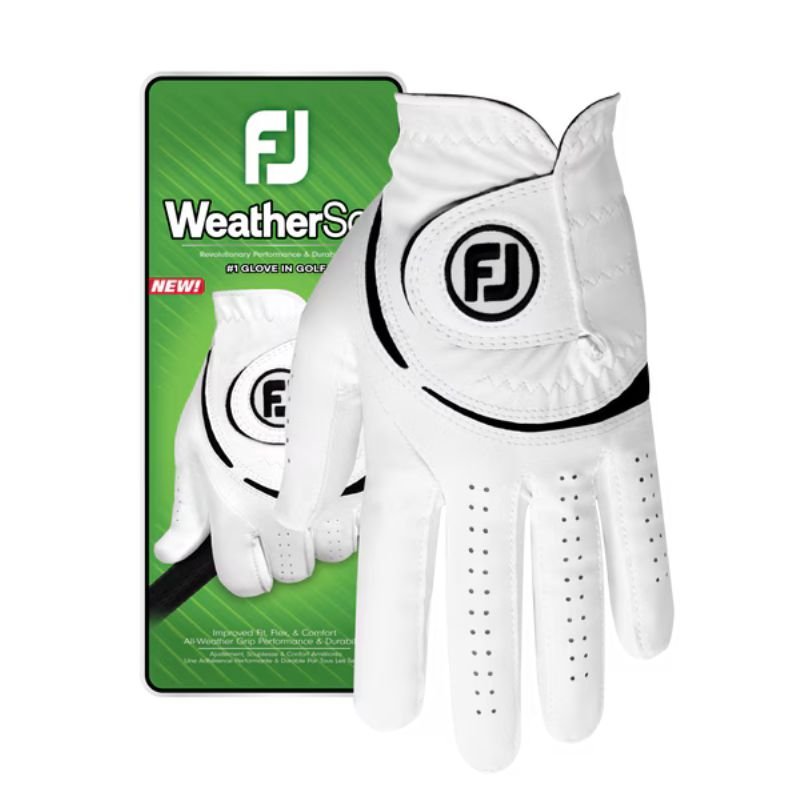FootJoy Women's WeatherSof Golf Glove White