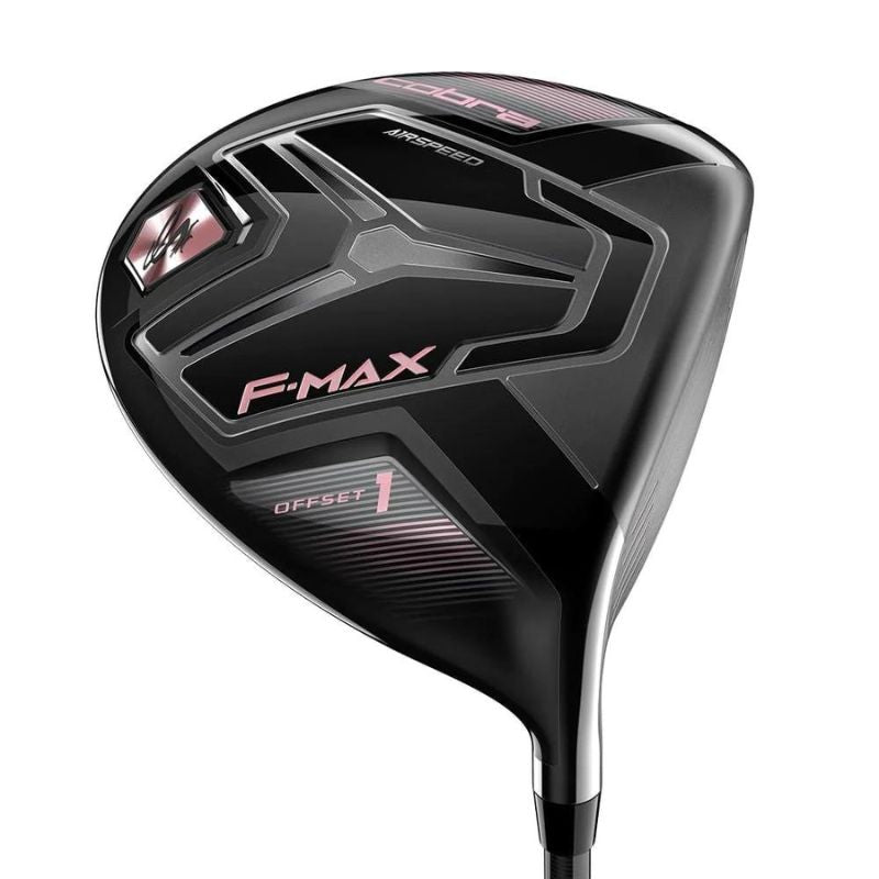 Cobra Women's F-Max Airspeed Offset Driver Right Ladies 15.0 Black Pink