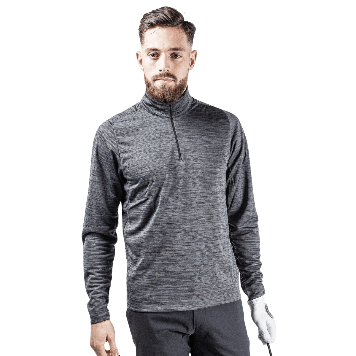 Galvin Green Dixon Mid-Layer Sweater Black