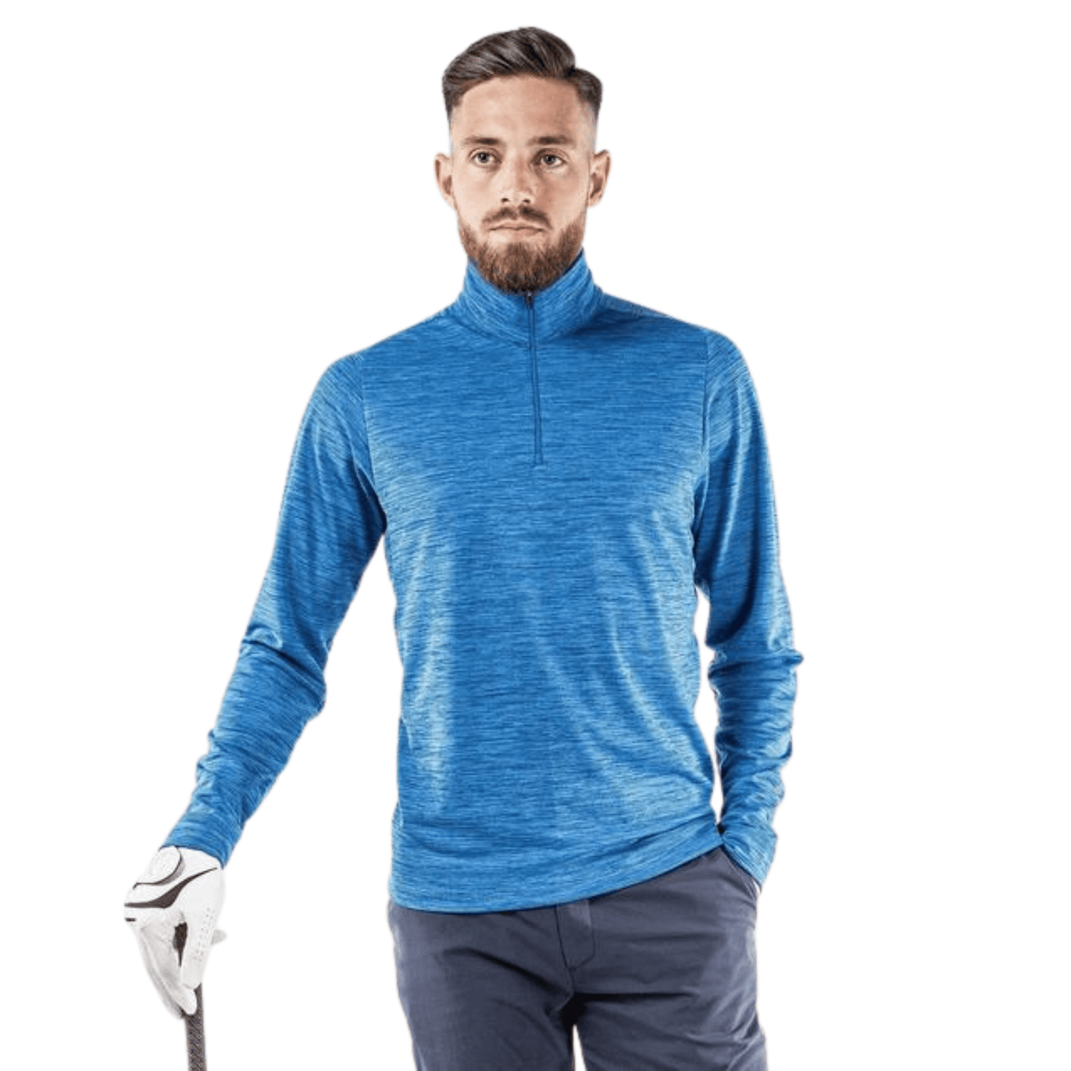 Galvin Green Dixon Mid-Layer Sweater Blue