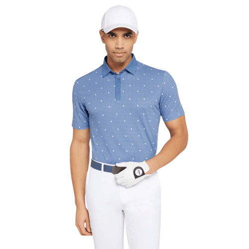 Galvin Green Marley Golf Polo Moonlight Blue White