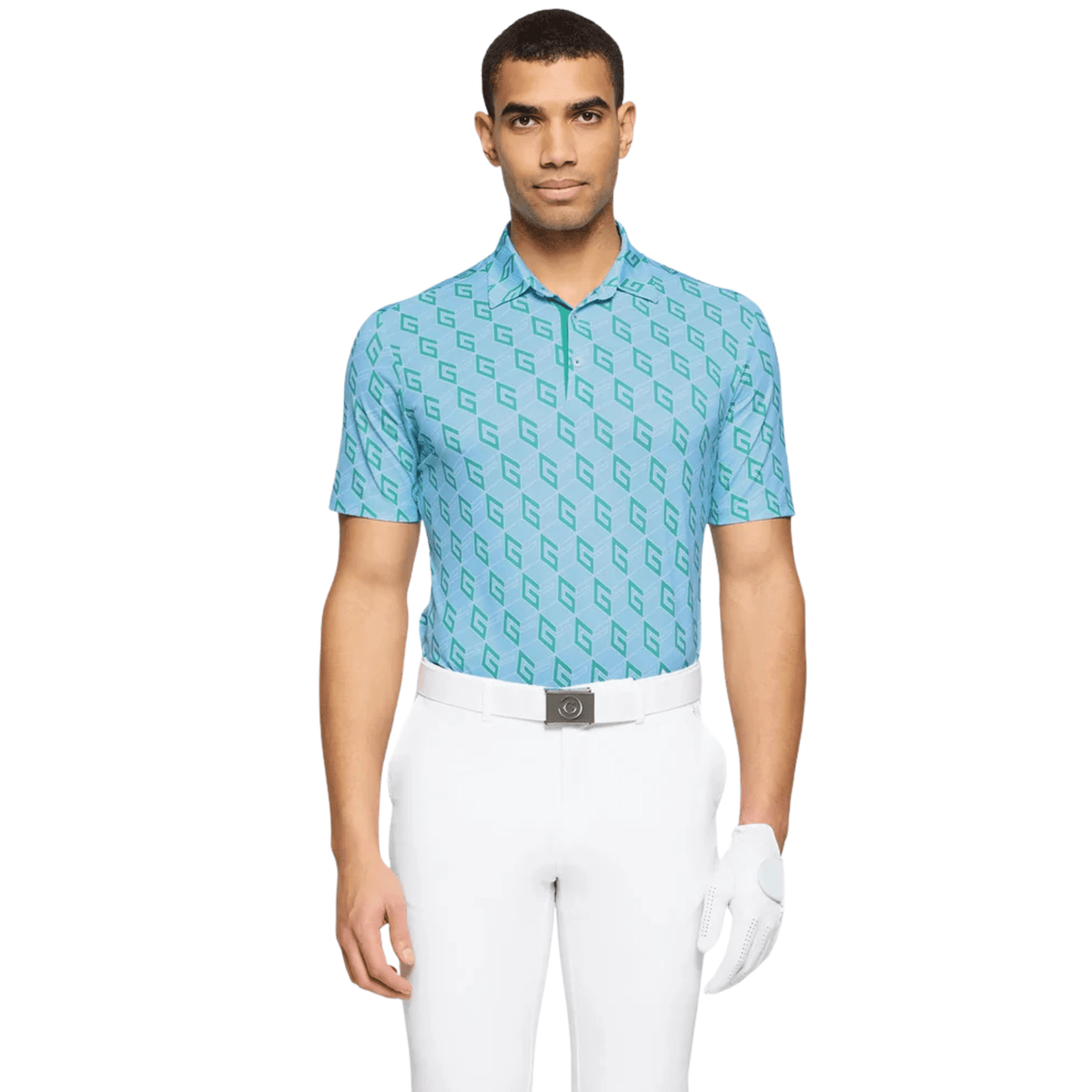 Galvin Green Martinez Golf Polo Crystal Blue Green