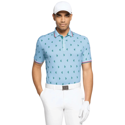 Galvin Green Mendez Golf Polo Crystal Blue Green