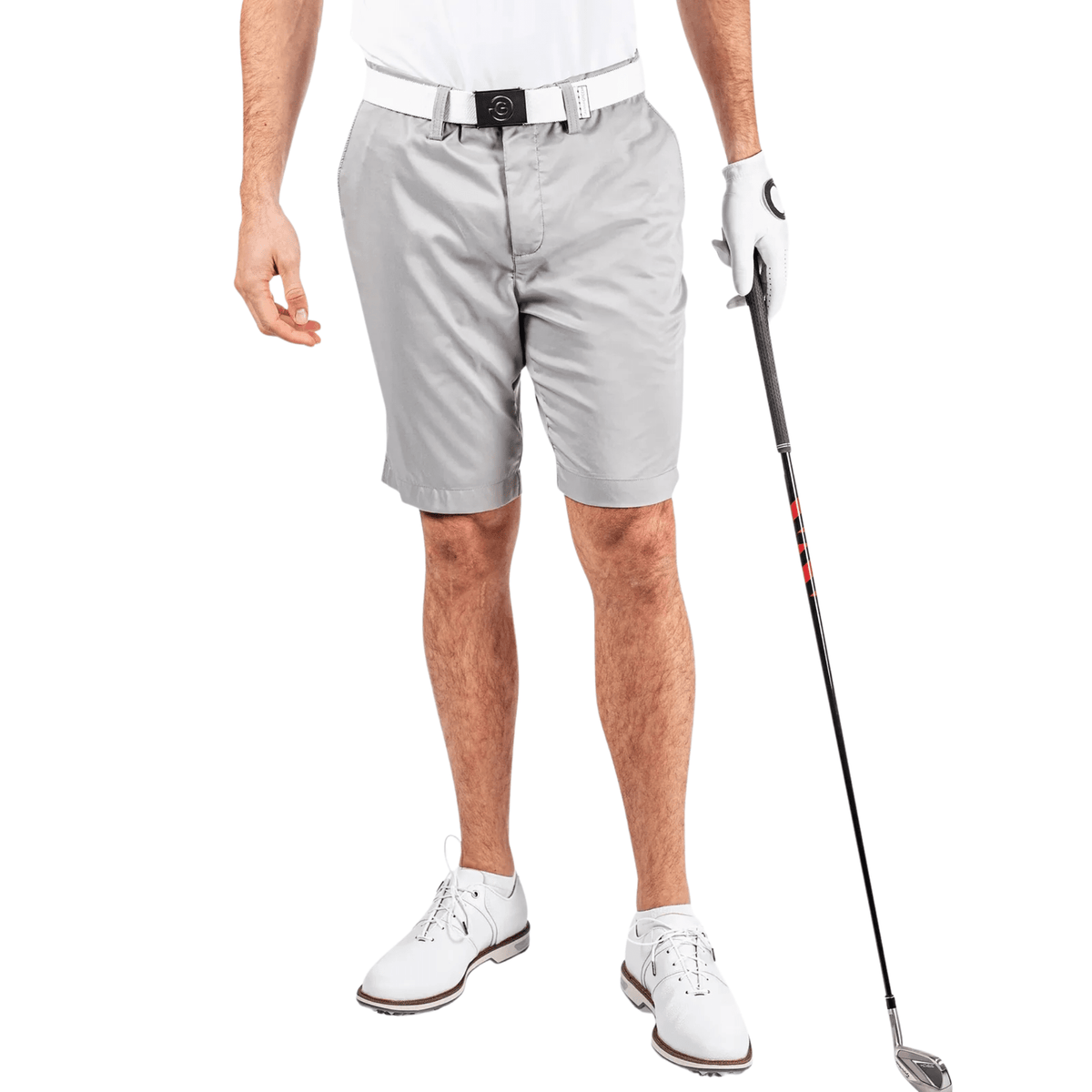 Galvin Green Percy 10" Golf Shorts Light Grey