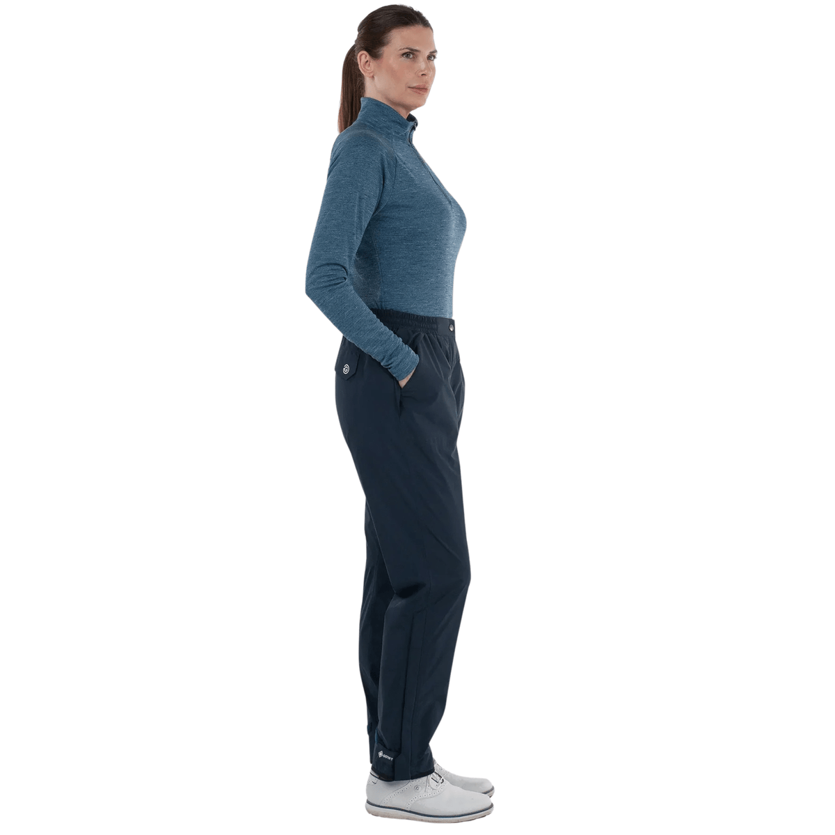 Galvin Green Womens's April Rain Pants Navy SMALL - Regular