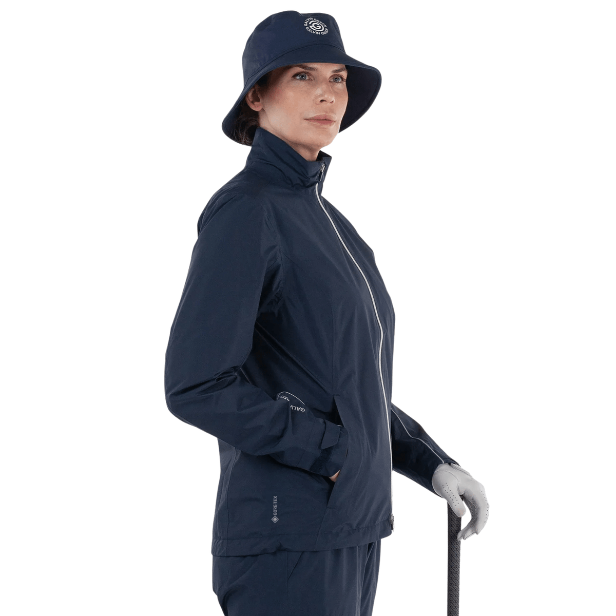 Galvin Green Womens's Ava Rain Jacket Navy SMALL