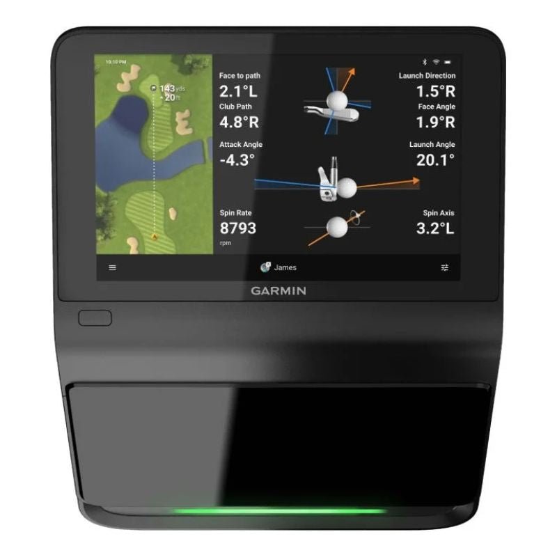 Garmin Approach® R50 Premium Golf Launch Monitor and Simulator + SIMSPACE Simulator Bay Bundle