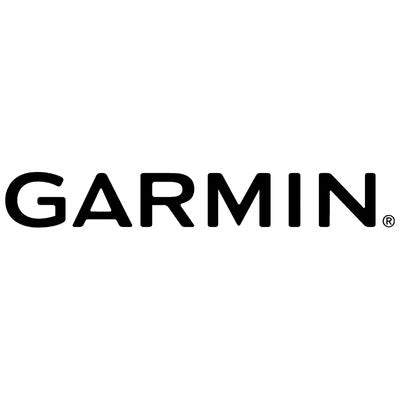 Garmin logo on a white background