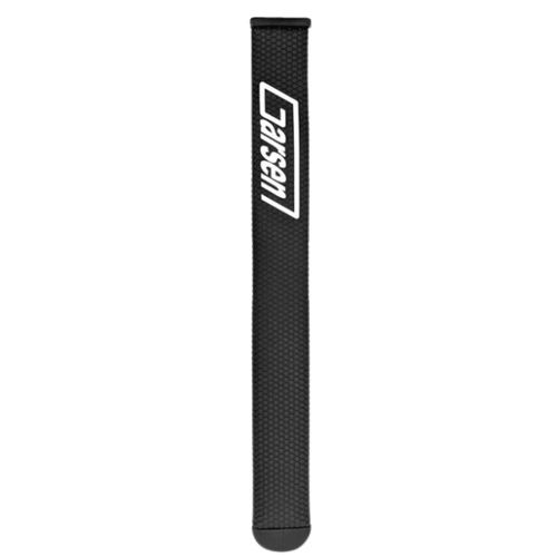 Garsen QUAD TOUR Pistol PRO Non-Tapered Putter Grip Black White Silver
